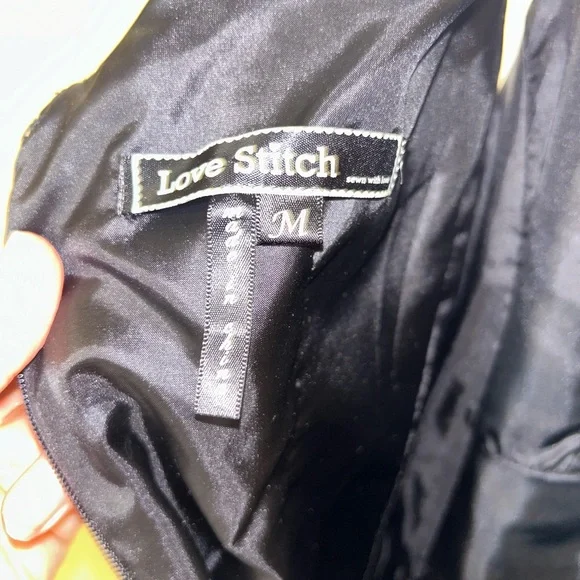 Love Stitch black cocktail dress - Picture 9 of 11